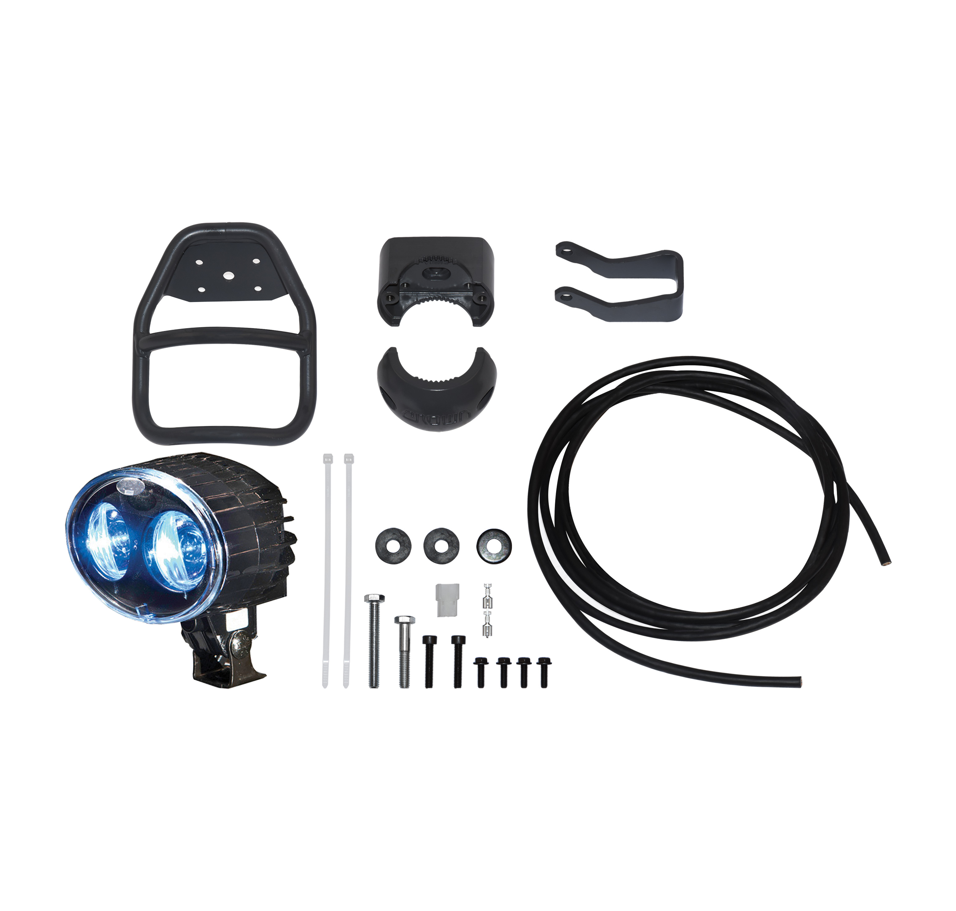 blue-red led spotlight kit
